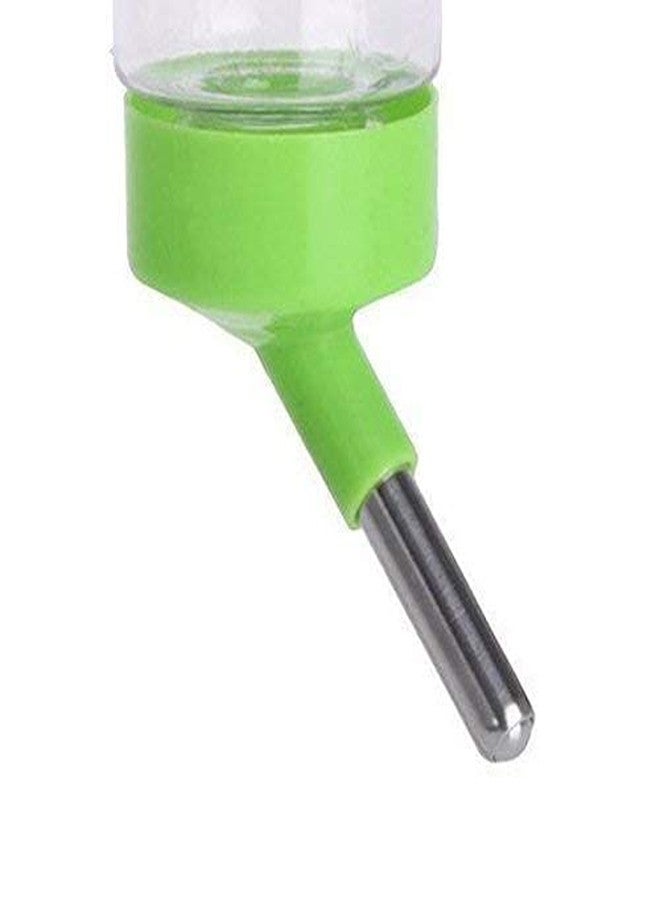DreamAuro Leak Proof Cage Attachment Water Bottle Cum Feeder for Hamster, Guinea Pig, Rabbit, Puppy, Cat, Kitten, Dwarf, Gerbil, Mice and Ferret (250 ml, Green) - Image 5